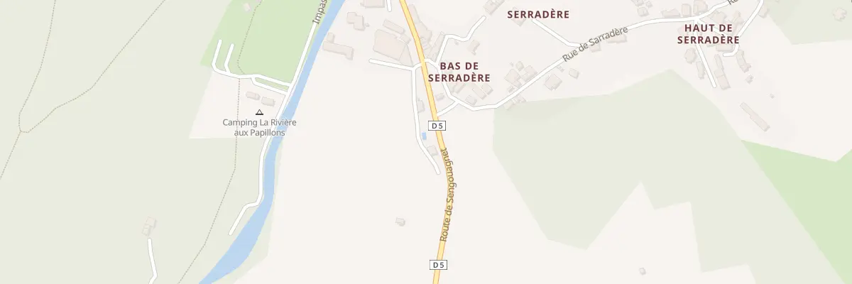 Plan du 440 Rte de Sengouagnet à Aspet