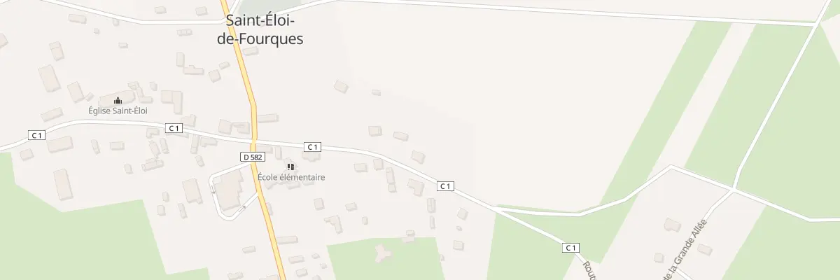 Plan du 175 Rte du Mouchel à Saint-Éloi-de-Fourques