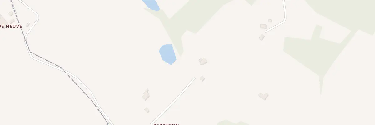 Plan du 98 Perdigou à Lacaussade