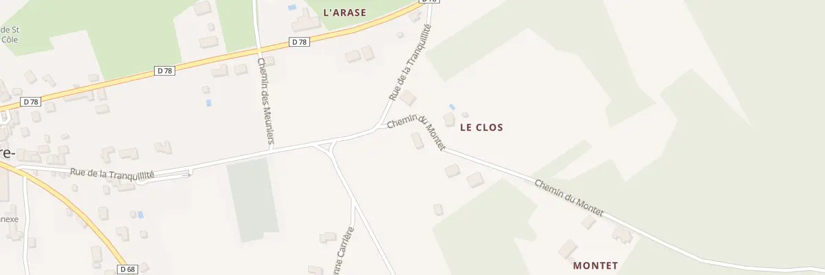 Plan du 6 Che du Montet à Saint-Pierre-de-Côle