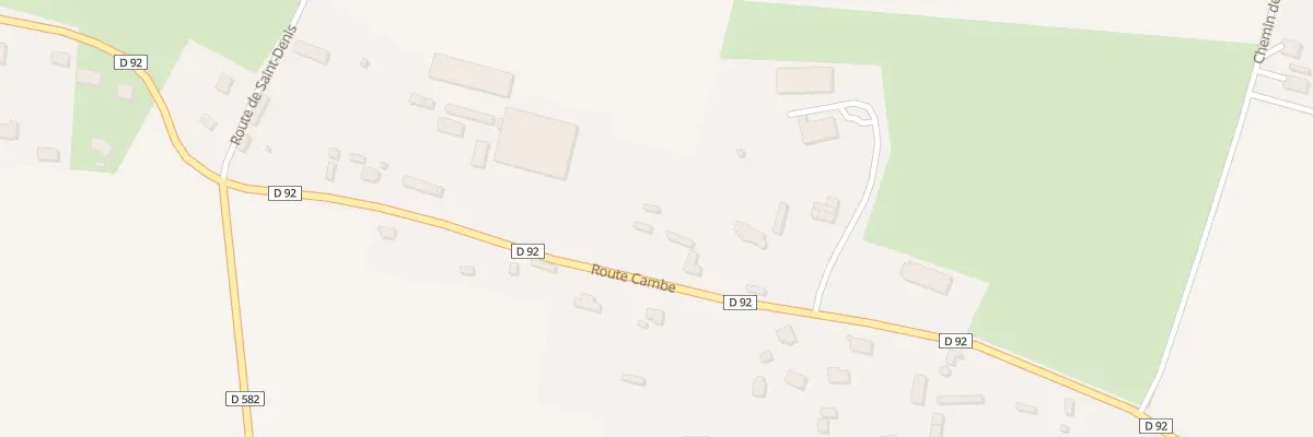 Plan du 335 Rte de la Cambe à Saint-Éloi-de-Fourques