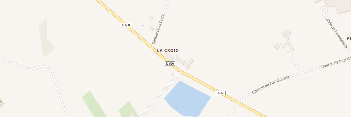 Plan du 45 La Croix à Rampieux