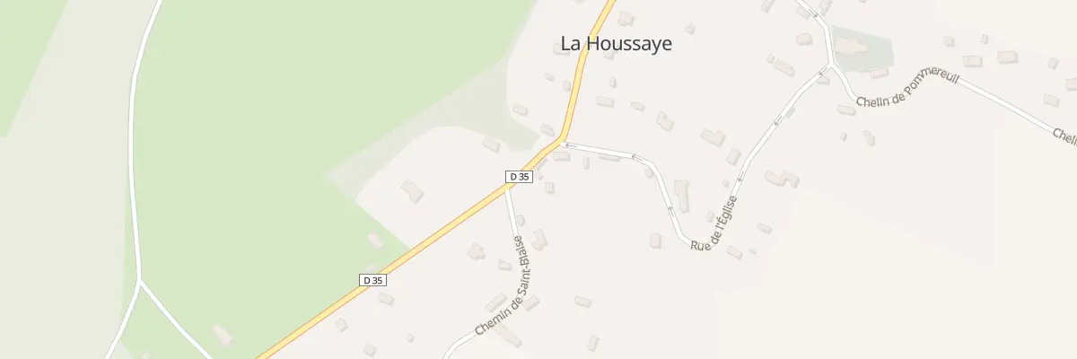 Plan du 10 Rte de Romilly à La Houssaye