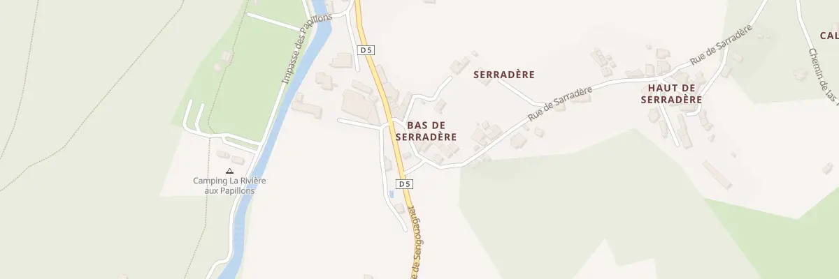 Plan du 35 Rue de Sarradère à Aspet
