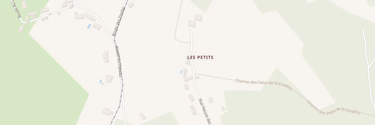 Plan du 86A Les Petits à Molières