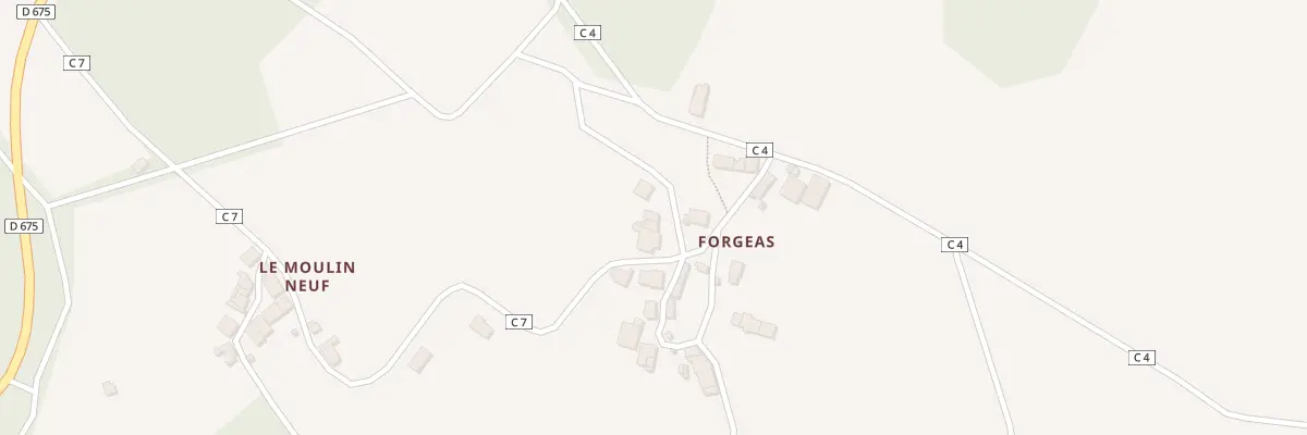 Plan du 5058 Forgeas à Saint-Bazile