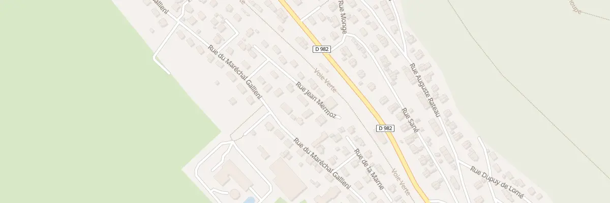 Plan du 15 Rue Jean Mermoz au Trait