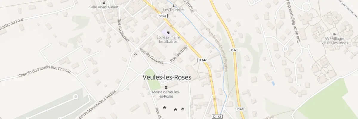 Plan du 1 Rue Héricher à Veules-les-Roses