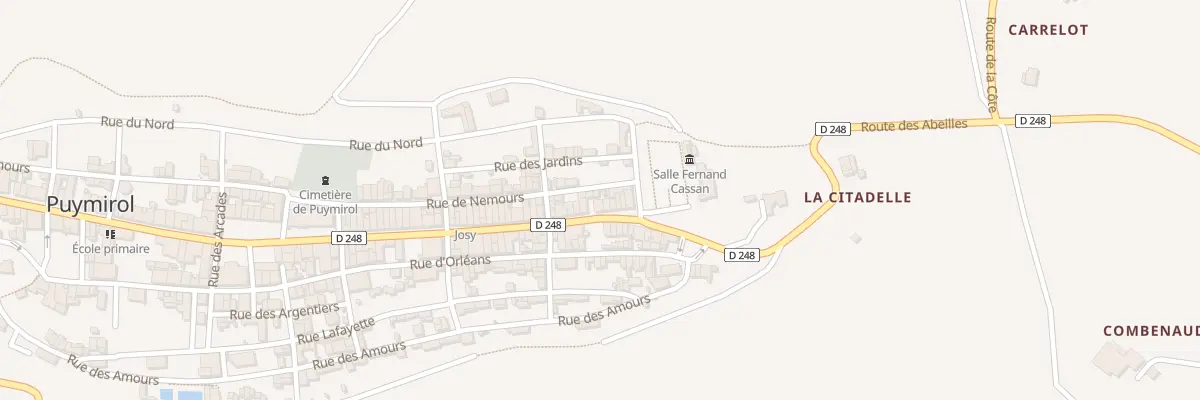 Plan du 111 Rue Royale à Puymirol