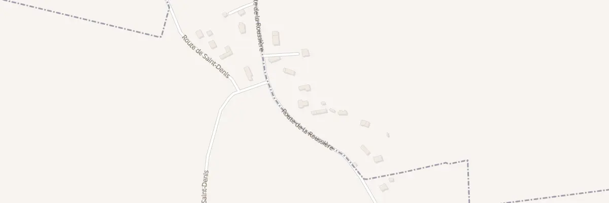 Plan du 595 Rte de la Roussiere à Saint-Denis-des-Monts
