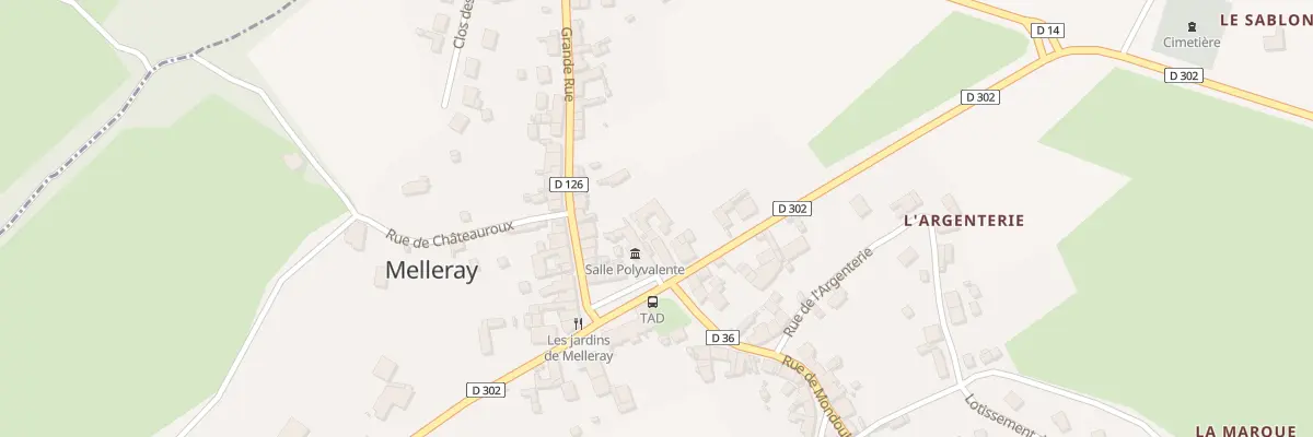 Plan du 18 Pl de L Eglise à Melleray