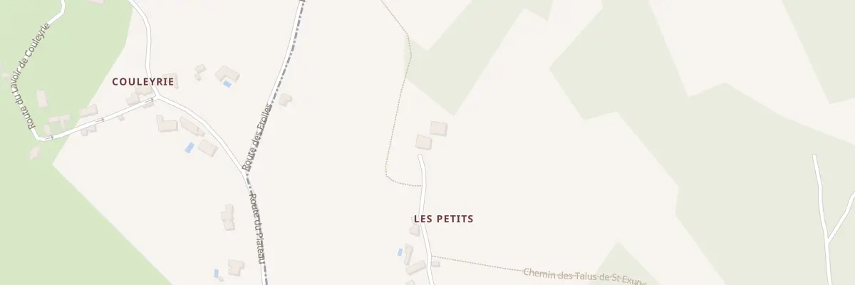 Plan du 87 Les Petits à Molières