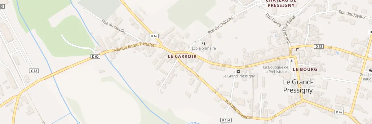 Plan du 3 Rue des Tanneries au Grand-Pressigny