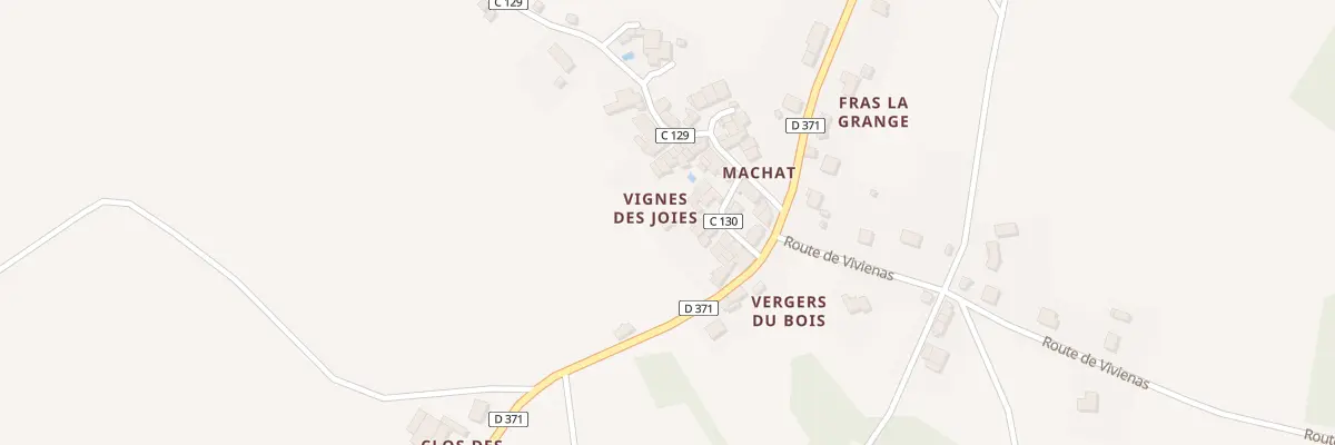 Plan du 11 Rue des Petits Clos à Chassenon
