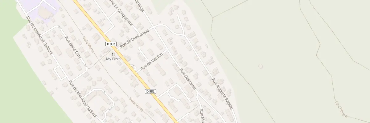 Plan du 238 Rue Descartes au Trait