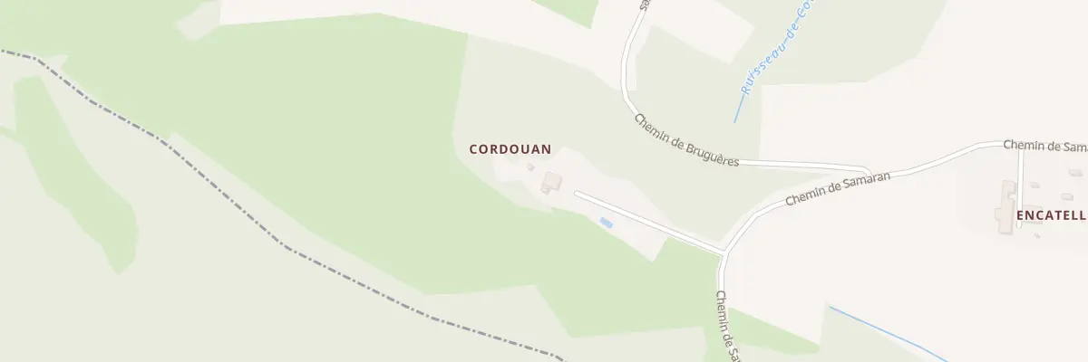 Plan du 102 Vc de Samaran à L’Isle-en-Dodon