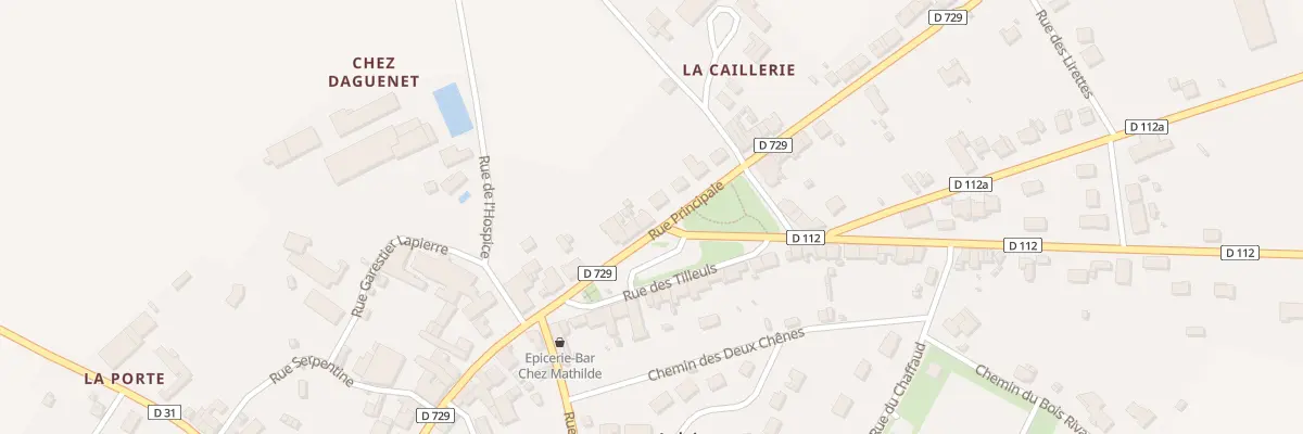 Plan du 49 Rue Principale à Adriers