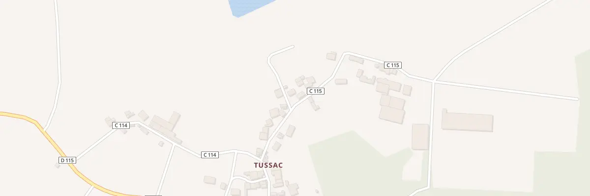 Plan du 21 Tussac à Leignes-sur-Fontaine