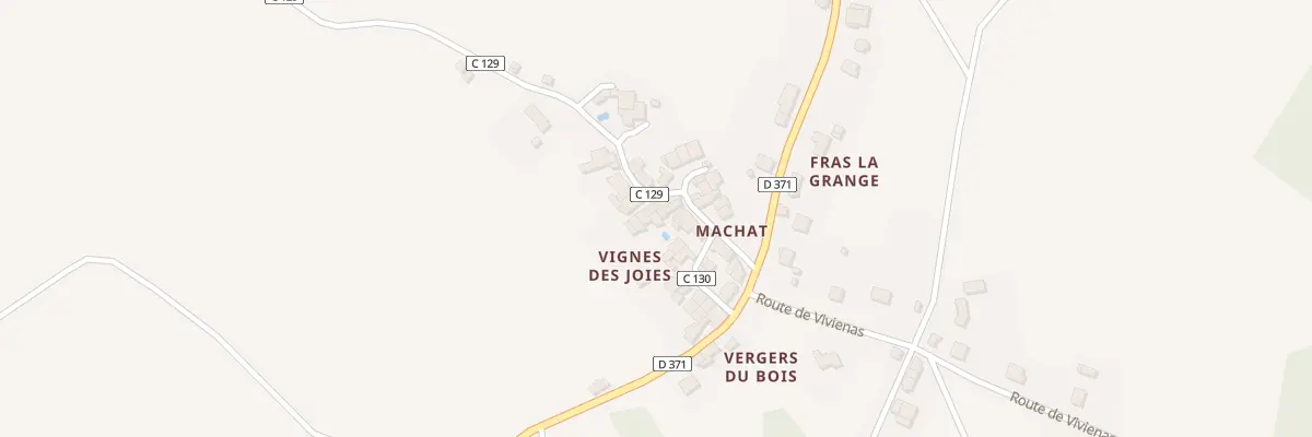 Plan du 33 Rue des Petits Clos à Chassenon
