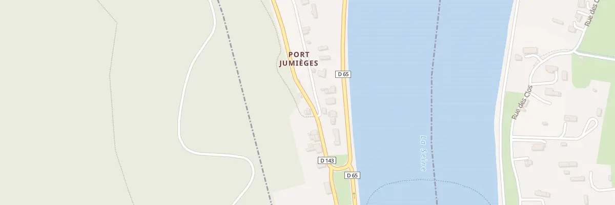 Plan du 5107 Cote du Poteau à Heurteauville