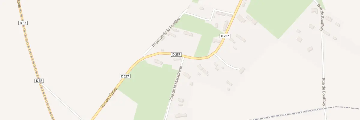 Plan du 2 Rue de la Maladrerie à Héberville