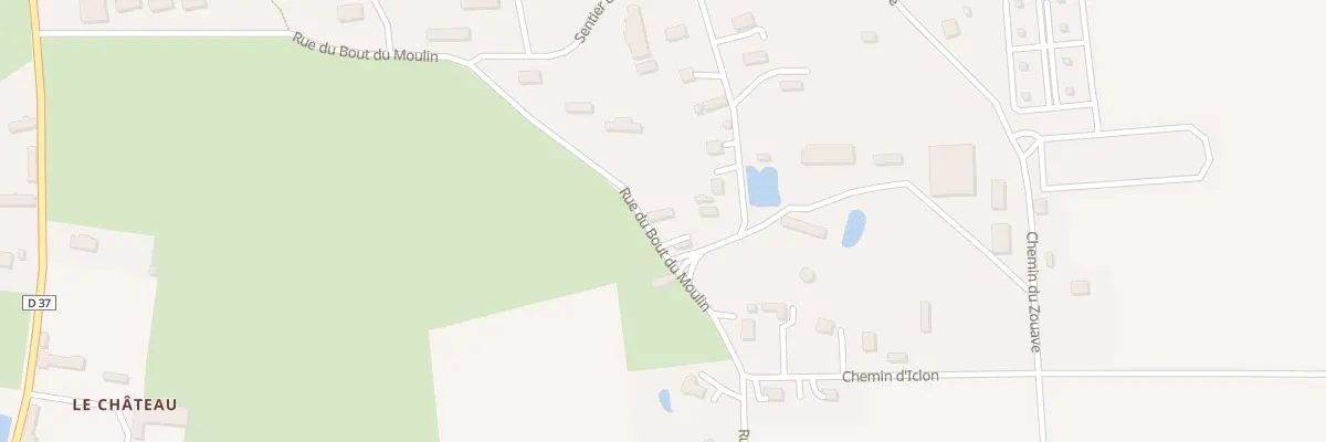 Plan du 20 Rue du Bout du Moulin à Blosseville