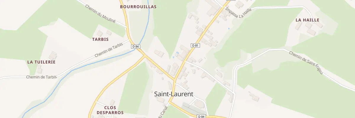 Plan du 99 Le Village à Saint-Laurent