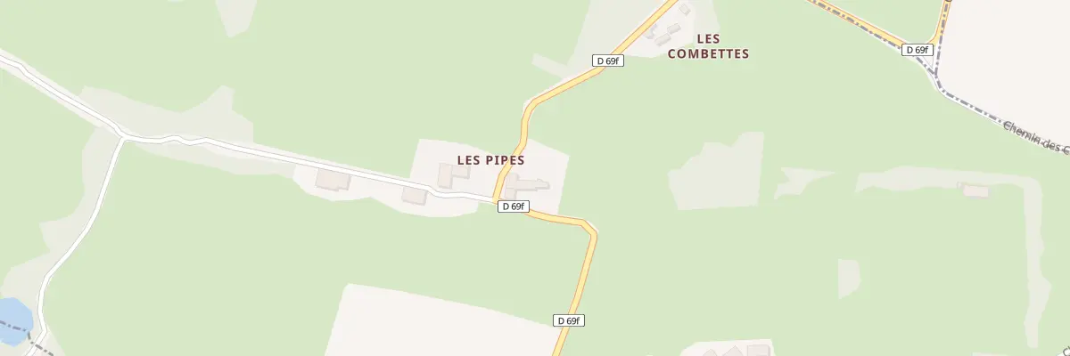 Plan du 3 Les Pipes à Castillon-de-Saint-Martory