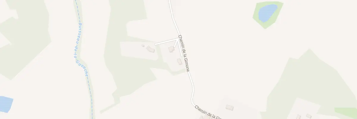 Plan du 5584 Pentous à Bédéchan