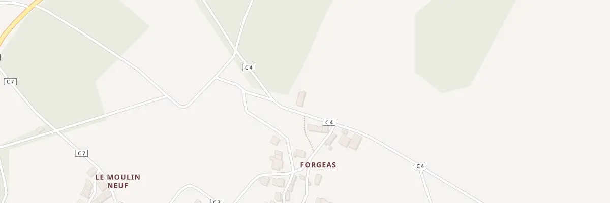 Plan du 5043 Forgeas à Saint-Bazile