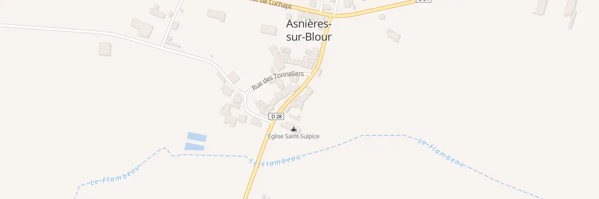 Plan du 12 Rte de la Maréchaire à Asnières-sur-Blour