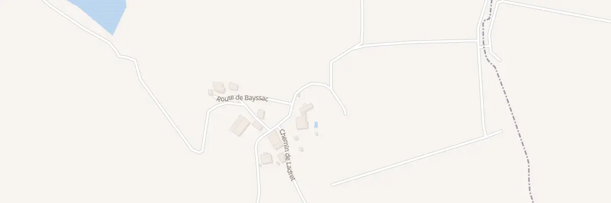 Plan du 744 Rte de Bayssac à Cassignas