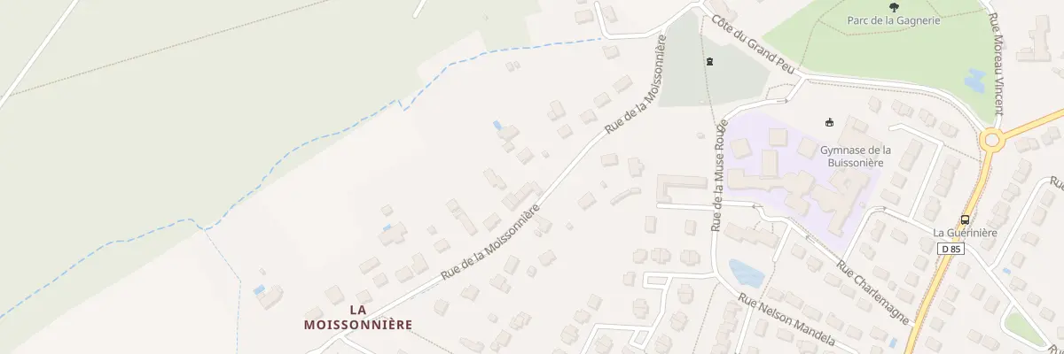 Plan du 11 Rue De La Moissonnière à Véretz