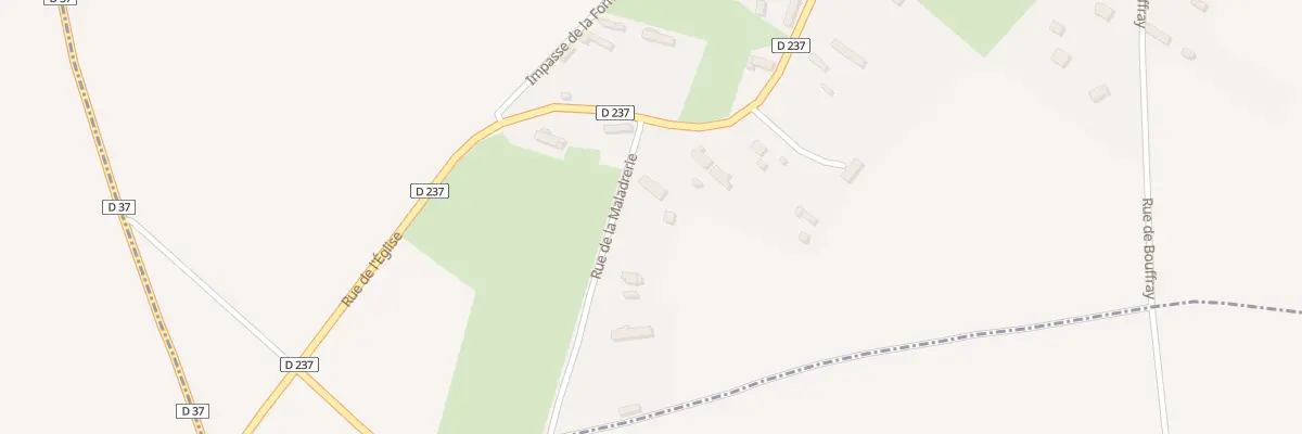 Plan du 3 Rue de la Maladrerie à Héberville