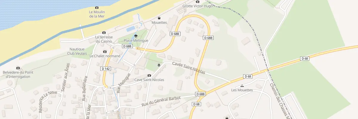 Plan du 5 Sen de la Cavée Saint Nicolas à Veules-les-Roses