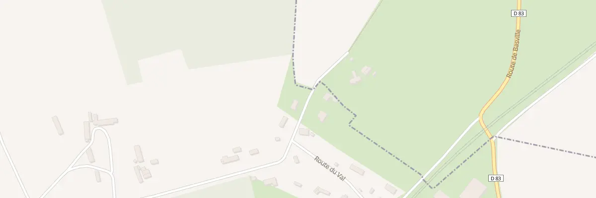 Plan du 41 Che des Vallots à Thénouville