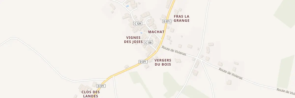 Plan du 19 Rue des Petits Clos à Chassenon