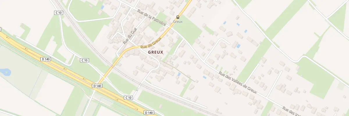 Plan du 87 Rue des Vallées de Greux à Montlouis-sur-Loire