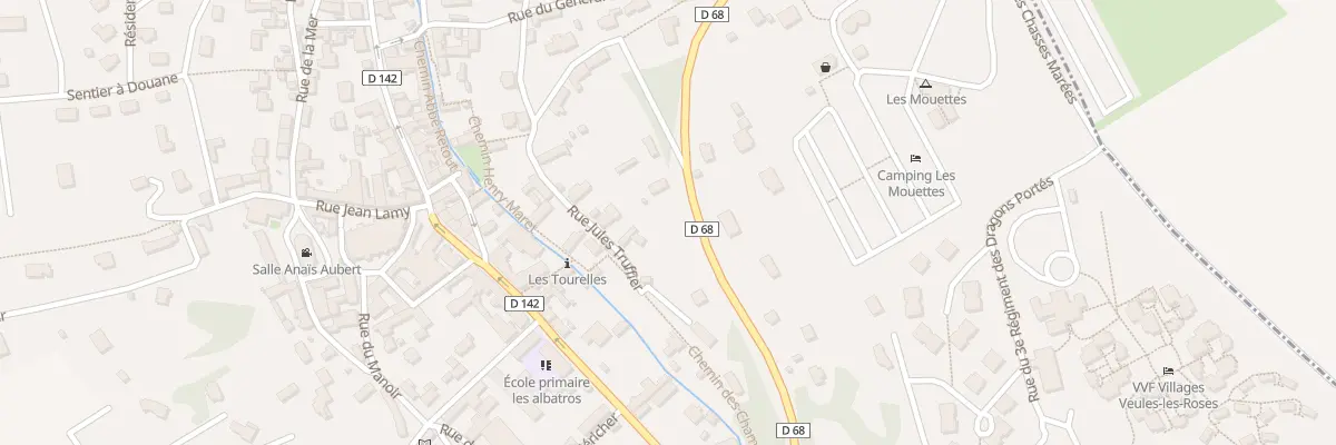 Plan du 3 Av Jean Moulin à Veules-les-Roses