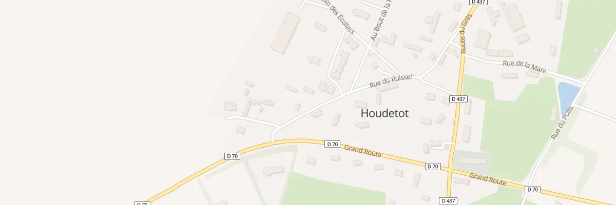 Plan du 5 Rue du Ruissel à Houdetot