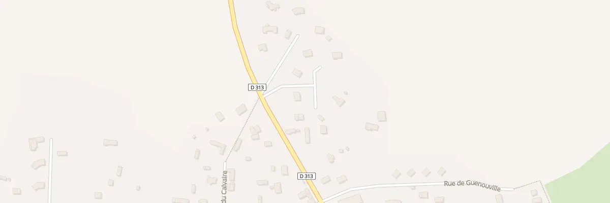 Plan du 1 Res de Brotonne à Honguemare-Guenouville