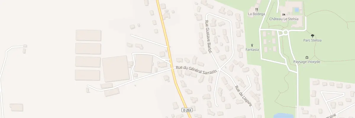 Plan du 1 Rue du Général Sarrazin à Saint-Sylvestre-sur-Lot