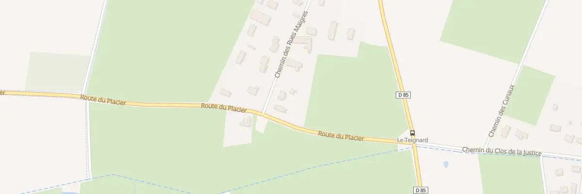 Plan du 36 Che Des Rues Maigres à Véretz