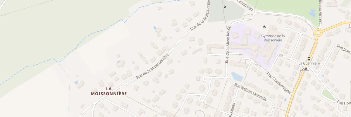 Plan du 455B La Moissonniere à Véretz