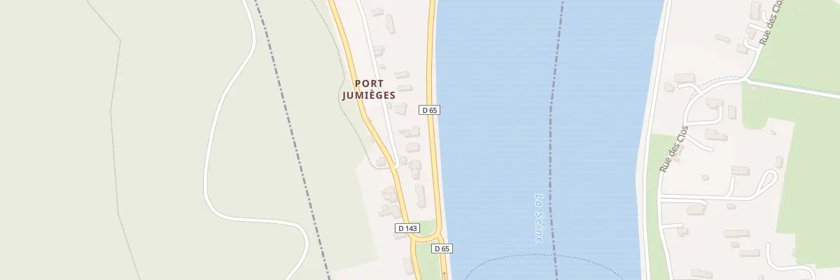 Plan du Quai Roger Kervrann à Heurteauville