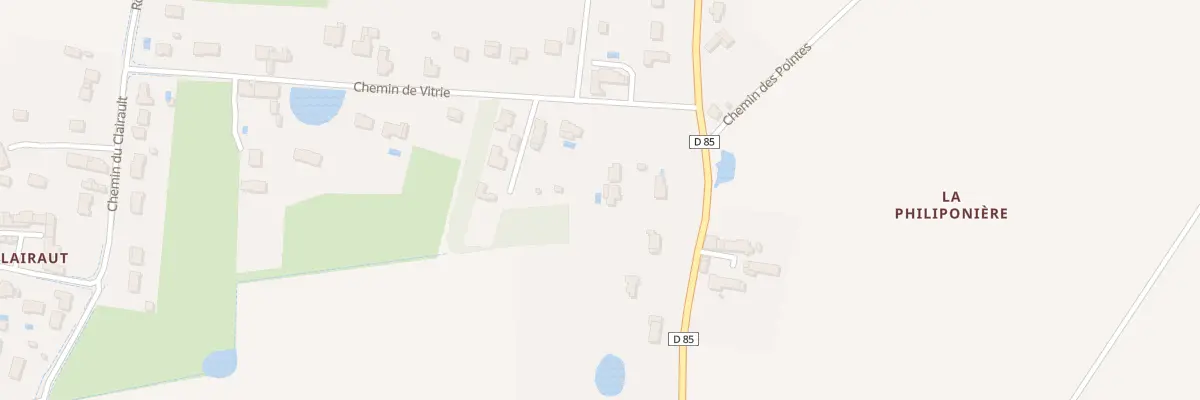 Plan du 65B Rte D’Esvres à Véretz