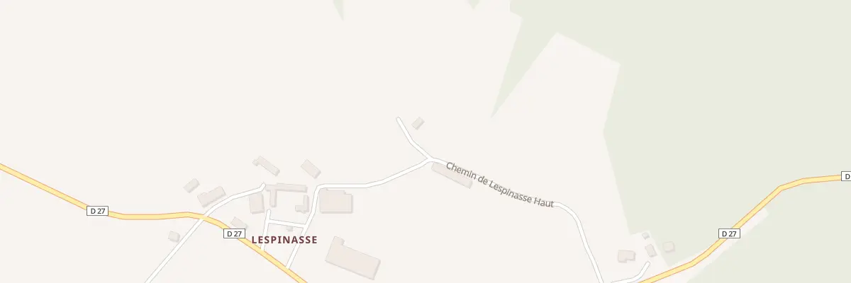 Plan du 76 Lespinasse à Molières