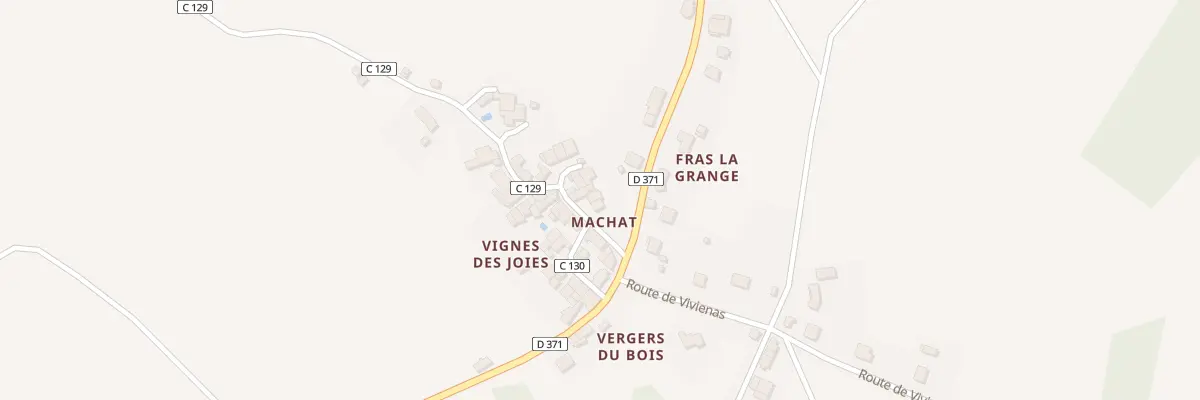Plan du 15 Rue de Machat à Chassenon