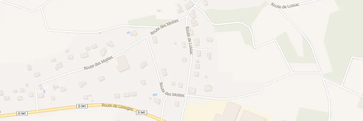 Plan du 5 Rte de Lussac à Étagnac