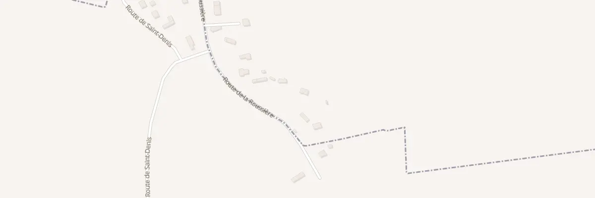 Plan du 735 Rte de la Roussiere à Saint-Denis-des-Monts